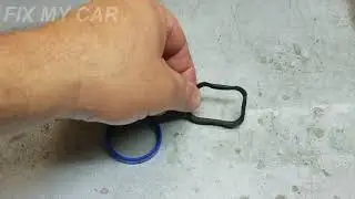 Intake manifold seal for the coolant