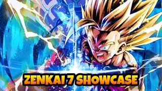 THE BEST UNIT IN THE GAME! 1400% ZENKAI 7 LF SSJ2 GOHAN SHOWCASE! | Dragon Ball Legends