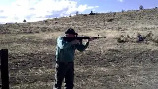 Daniel W Phariss with M16A1