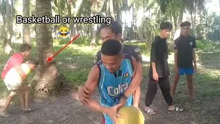 basketball sa baryo naging wrestling 😂 #AlFilms