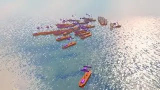 Micro wars: Defending my city from sea barbarians
