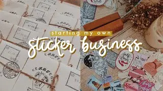 Starting my own sticker shop✨ small business, shopee, packing orders📦