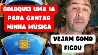 Uma produção musical completa com uma IA como cantora.