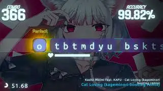 TypoJam Map Showcase | 15.4⭐ Cat Loving (kageminori bootleg remix)