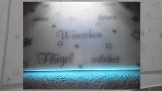 DIY Plexiglas als Wanddeko/Wandschutz/Plexiglas mit Opal Folie bekleben/ Tutorial Deutsch  Anleitung