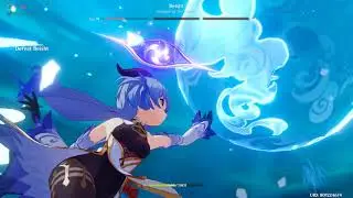 Genshin Impact (Defeating Oceanic defender)