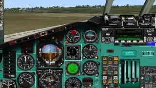 Запуск ПТ ТУ-154м в MSFS 2004