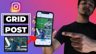How To Post Grid Photo On Instagram | Instagram Square Post (TRY SOMETHING NEW) 🔥