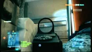 Battlefield 3 Beta: Xbox 360 PP2000 gameplay