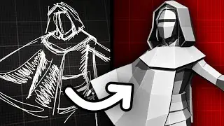 How to design Game Characters for Blender!