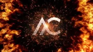 Fire Blast Logo Reveal Intro Template for After Effects