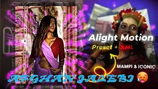 Unlock the Secrets of Alight Motion: Afghan Jalebi Editing 🥵❤️