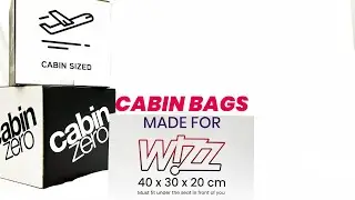 CabinZero Bags Made for Wizz Air