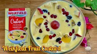 Weikfield Custard Powder Recipe | Weikfield Vanilla Custard | Fruit Custard Recipe 