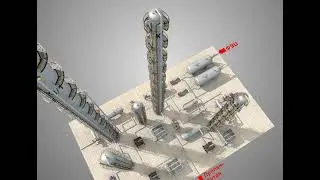 Газо-фракционирующая установка ГФУ