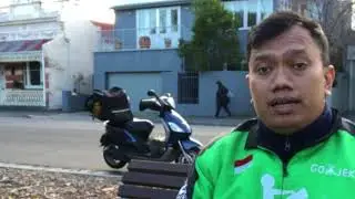 Beneran ada gojek di Australia jadi viral