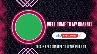 channel intro for pubg tricks green screen video no copyright 