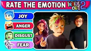 🔥 Rate the EMOTION INSIDE OUT 2 MOVIE 2024 | Rate Emotions Riley