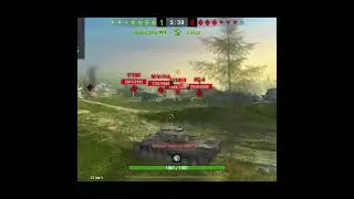 Изи тир на Leopard 1 #shorts #wotblitz
