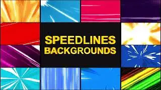 Speedlines Backgrounds Unity Preview