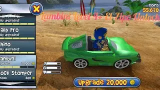 Beach Buggy Blitz Playthrough: Lambini Level 3 + Unlocking El Zipo and Shield LV4