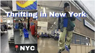THRIFT WITH ME IN NEW YORK & haul | nyc best thrift stores