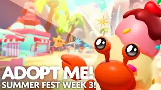 🦀 SUMMER FEST WEEK 3! 🍨 Adopt Me! on Roblox