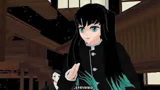 鬼滅のMMD　何している？君はうんちしてきたの？