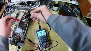 Перемотанный трансформатор в работе и немного про напряжение для ЗУ.