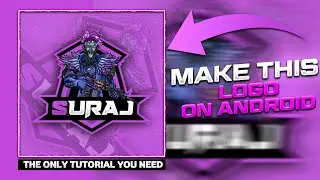 The Only Tutorial You Need To Make A Mascot Logo || How To Make Mascot Logo On Android | Mascot Logo