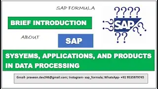 CONCEPT 4: WHAT IS SAP! MODULES IN SAP! WHO CAN LEARN SAP! FUNCTIONAL & TECHNICAL MODULES IN SAP