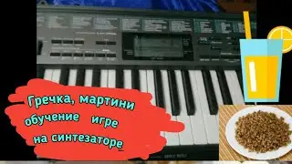 Гречка, мартини - T-killah обучение игры на синтезаторе.