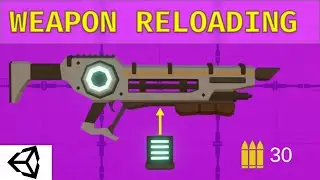 [#10] Weapon Reloading using animation events in unity