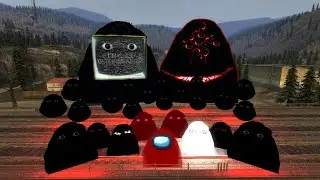 GIANT TV AND BLOD ANGRY MUNCI is After Me in GMod - Can I Escape the Madness?
