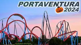 PORTAVENTURA 4K POV | HALLOWEEN 2024 | Kompletter Rundgang durch den Park!