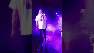 Ghostemane tribute to Lil Peep "Nineteen". Detroit 11/16/2017