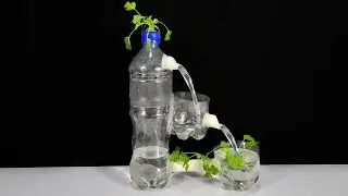 Tabletop waterfall fountain | Easy and simple science project for school - 2024
