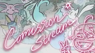 Art Stream - Working on a comission [Basic coloring]