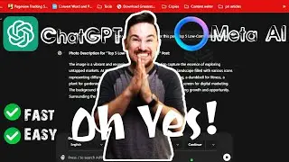 How To Generate INSANE AI Pictures For Bloggers With Meta AI and ChatGPT