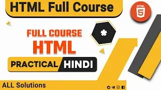 Complete HTML Course in Hindi