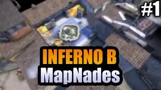 Smokes for Inferno B Site!!! | CS:GO MapNades #1