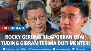 🔴LIVE UPDATE | Rocky Gerung Dilaporkan ke Polisi Usai Tuding Gibran Terima 'Setoran' dari Menteri
