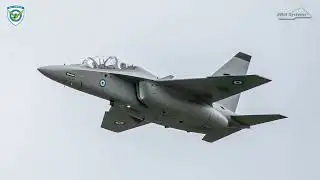 First two M-346 training aircrafts have arrived at the Hellenic International Flight Training Center