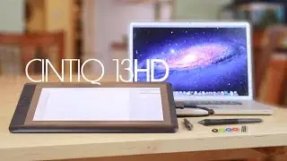 Wacom Cintiq 13HD - Unboxing & Review (w/ Comparison)