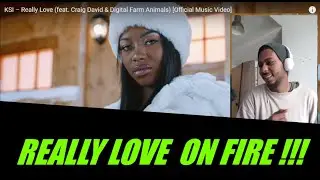 KSI – REALLY LOVE FEAT.(CRAIG DAVID) REACTION !!!!