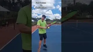 Full Western VS Semi-western  Forehand grip🔥 
