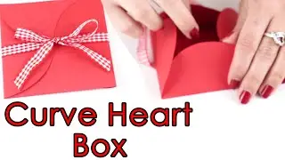 Easy Paper Gift Love Box & with Heart and Write Secret Message Inside Valentine Idea