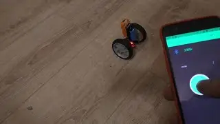 Making a balance beam robot on M5StickC. And control it from your smartphone