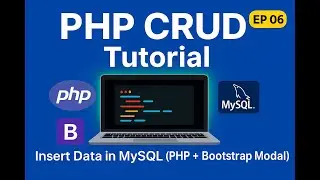 PHP CRUD with Bootstrap Modal | Insert Data in MySQL Using Popup Form