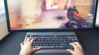 Playing CSGO With Only A Keyboard…